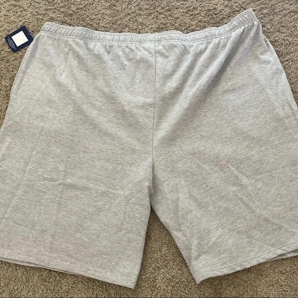 New Mens big and tall champion sweat shorts grey - Picture 5 of 7
